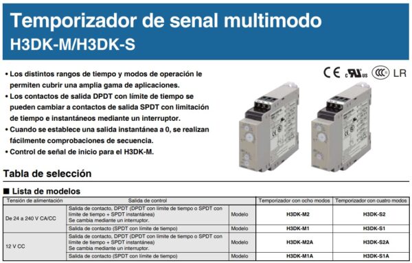 H3DK-M2 24-240VAC/DC - Imagen 2