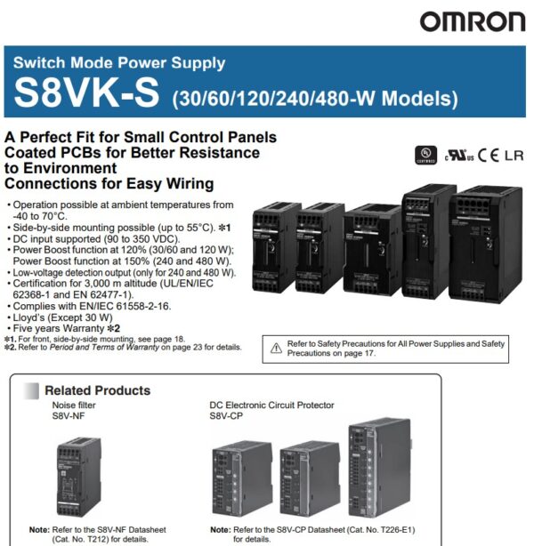 S8VK-S48024 - Imagen 2