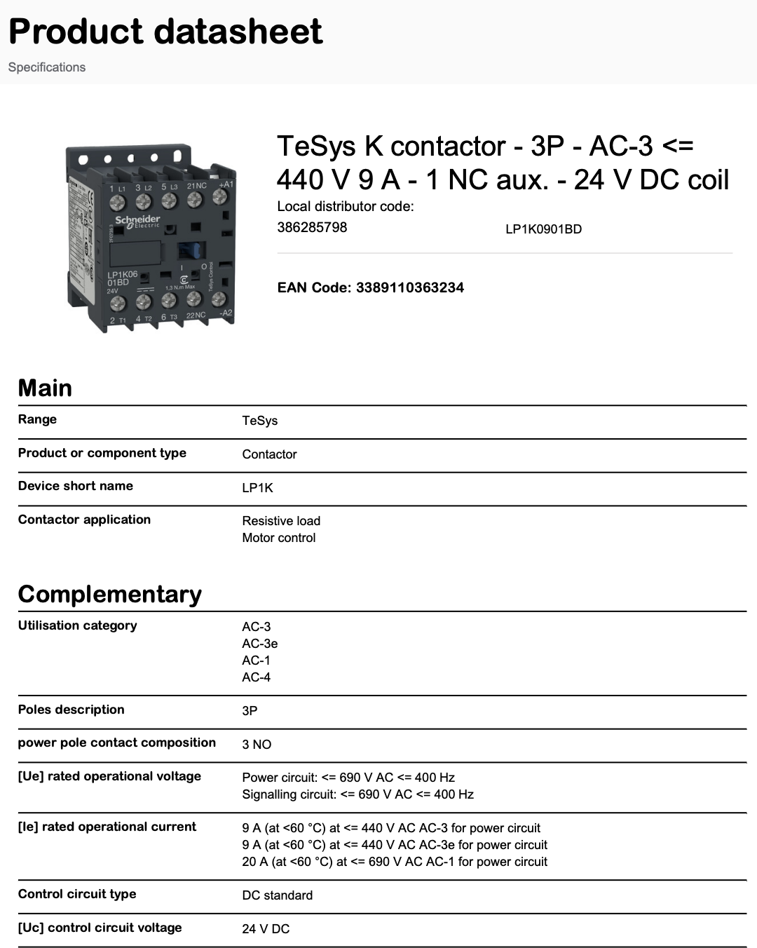 LP1K0901BD - Imagen 2