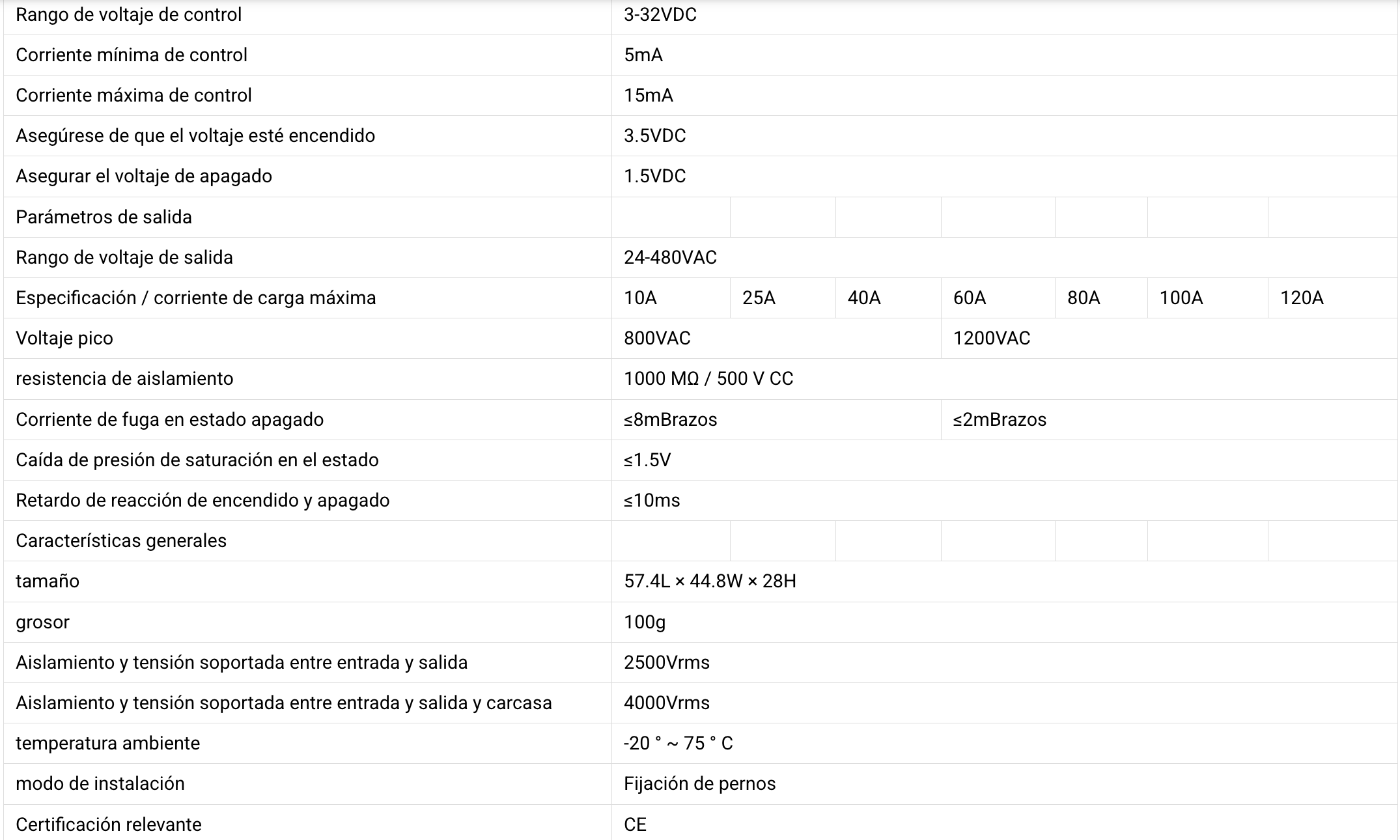 GSR1-125DC - Imagen 2