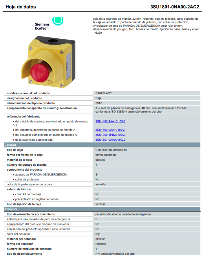 3SU1801-0NA00-2AC2 - Imagen 2